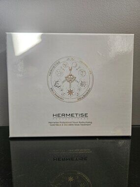 HERMETISE TISSUE RESTRUCTURING GOLD MASK TREATMENT- 12 face masks + 24 eye masks